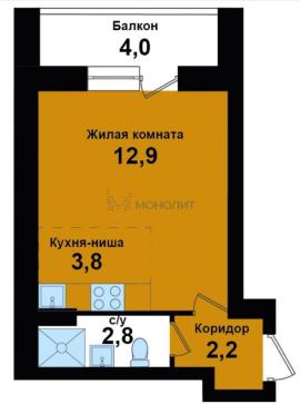 , 1-комн., Нижегородская область