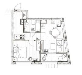 Новостройки, 1-комн., Нижний Новгород