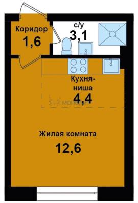, 1-комн., Нижегородская область