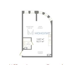 Новостройки, 1-комн., Нижний Новгород