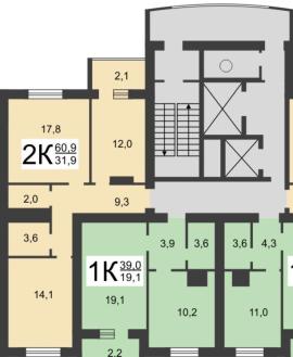 , 2-комн., Нижний Новгород