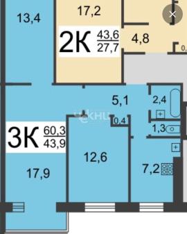 , 2-комн., Нижний Новгород