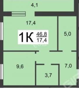 , 1-комн., Нижний Новгород